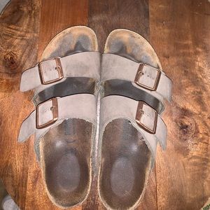BIRKENSTOCK  LEATHER SANDALS